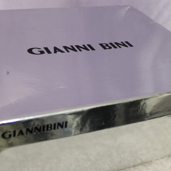 Gianni Bini Sharissah Silver Rhinestone High Heel Sandals Women’s 8.5M – NWB - Picture 10 of 11